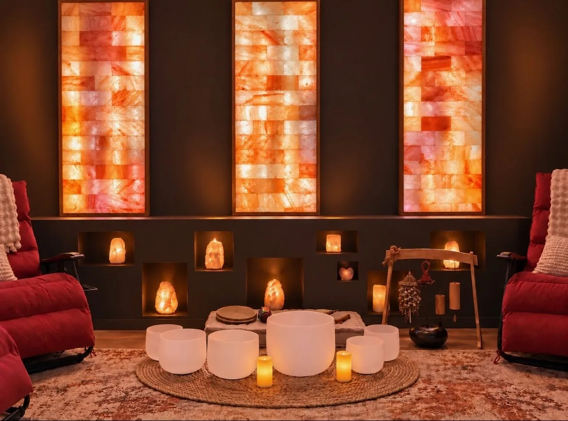 halotherapy / salt room at Stella Luna Counseling and Wellness in Cleveland, OH